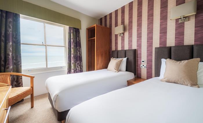 Twin Room at The Esplanade Hotel
